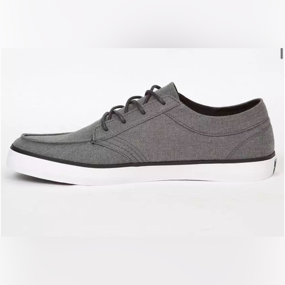 NIB [DC] Standard TX Low Charcoal Gray Canvas Skater Sneakers Shoes Men's 7.5 - Picture 4 of 13